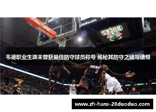 韦德职业生涯未曾获最佳防守球员称号 揭秘其防守之谜与遗憾