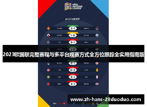 2023欧国联完整赛程与多平台观赛方式全方位跟踪全实用指南版