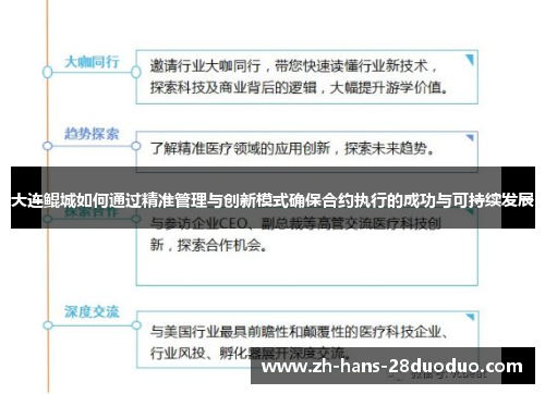 大连鲲城如何通过精准管理与创新模式确保合约执行的成功与可持续发展
