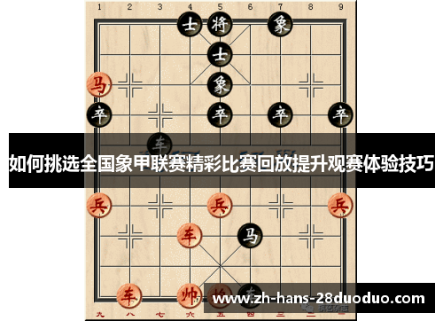 如何挑选全国象甲联赛精彩比赛回放提升观赛体验技巧